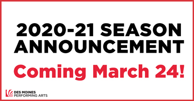 Season announcement 20-21