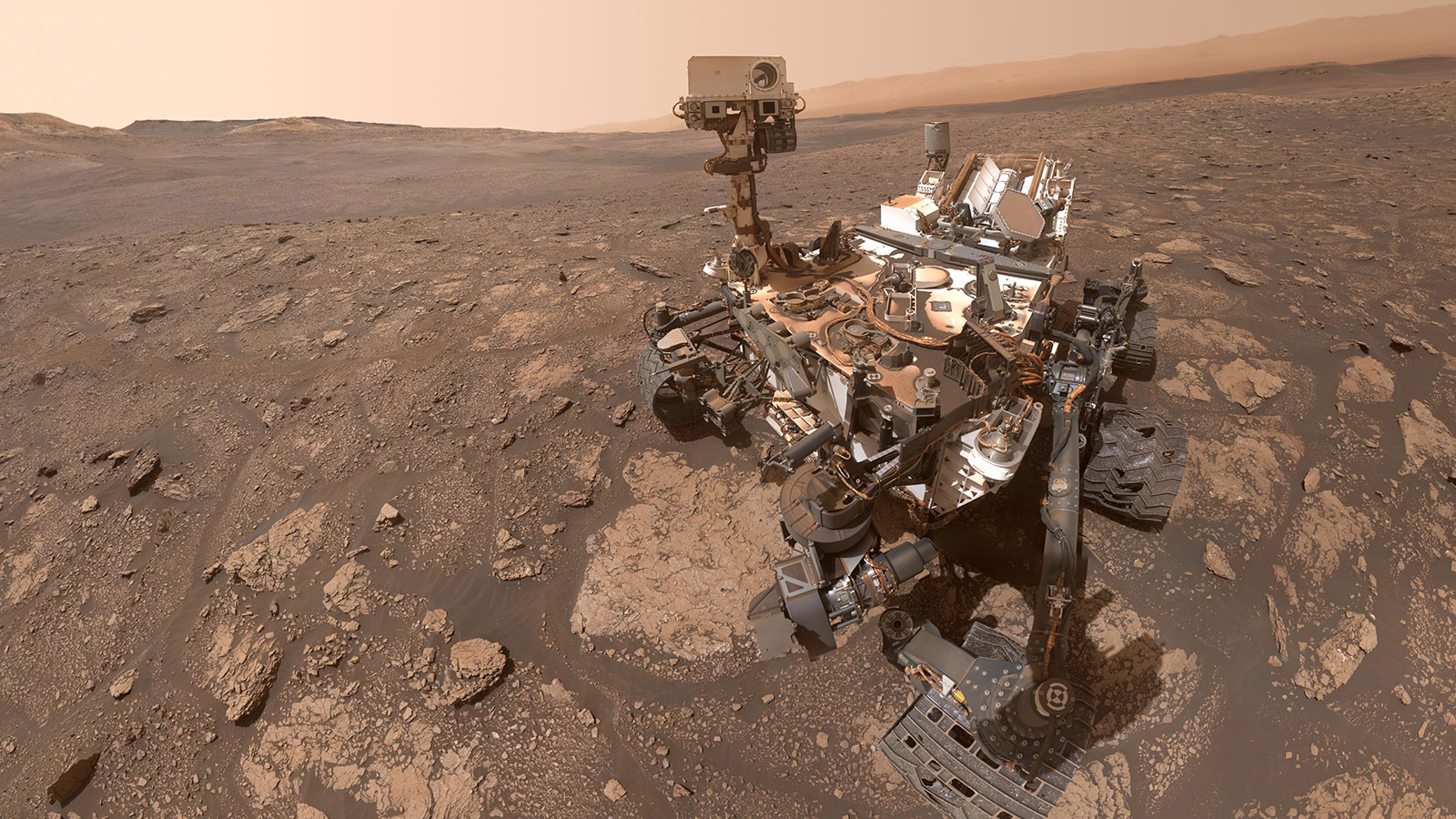 Curiosity Selfie from NASA