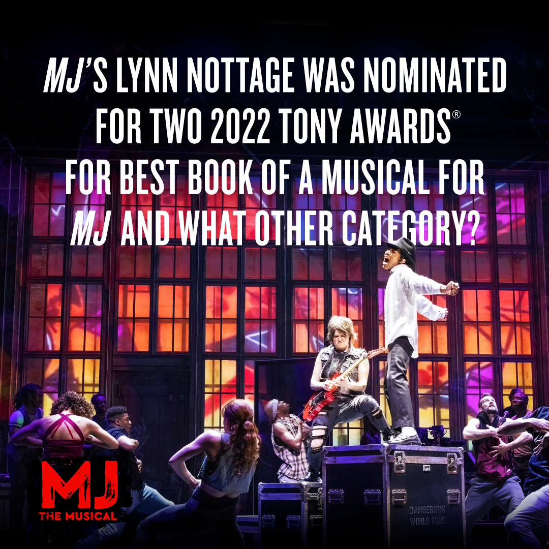 Lynn Nottage was nominated for best book of a musical for MJ and ____