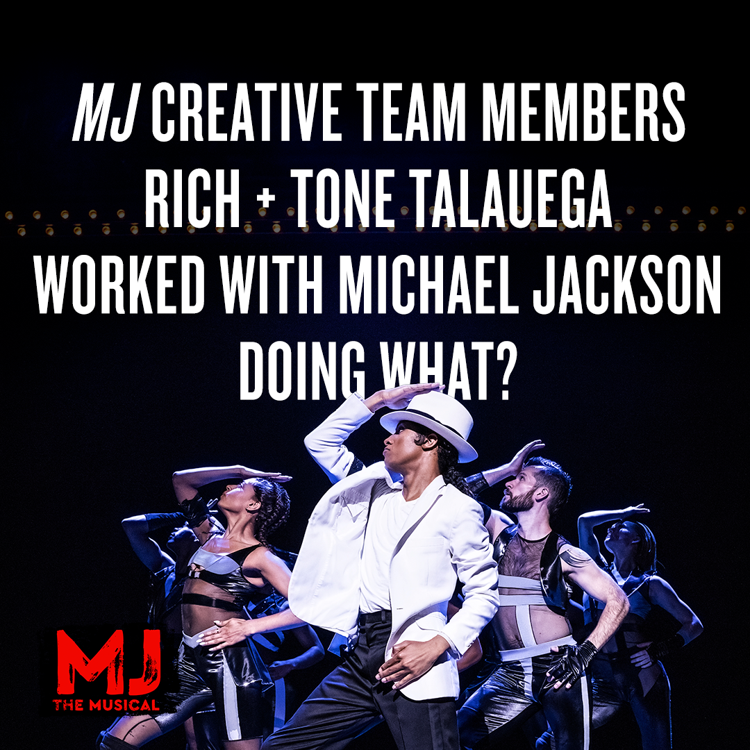 MJ creative team members Rich + Tone Talauega worked with MJ doing what